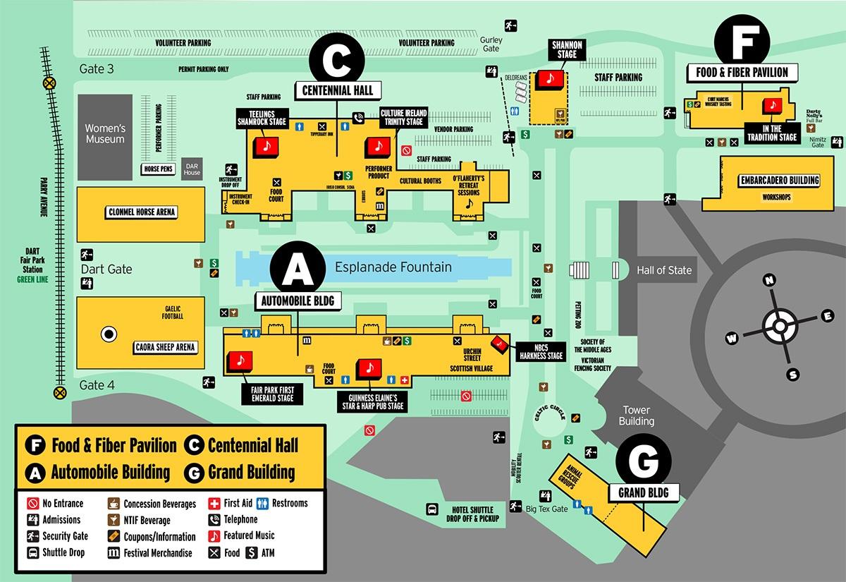 NTIF 2025 Festival Map